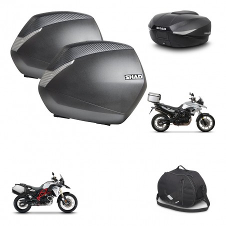 SHAD SH58 trunk + mounting bracket SH36 suitcases accessories KIT-459543