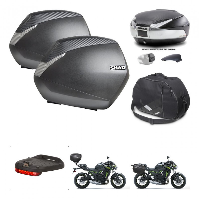 SHAD Trunk SH48 backrest cover + mounting bracket SH36 suitcases accessories KIT-459576
