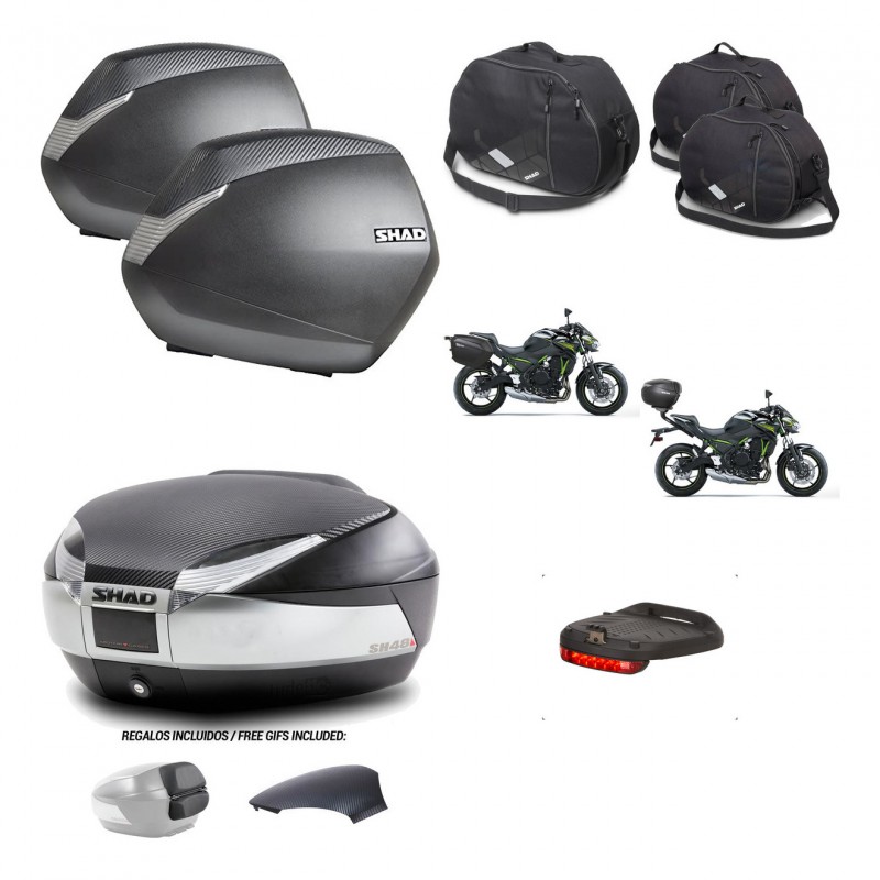 SHAD Trunk SH48 backrest cover + mounting bracket SH36 suitcases accessories KIT-459577
