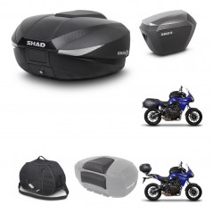 SHAD Maletas sh23 alu + soporte montaje baul SH58 accesorios KIT-459582