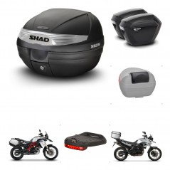 SHAD Maletas sh23 + soporte montaje baul SH29 accesorios KIT-459591