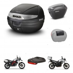 SHAD Maletas sh23 alu + soporte montaje baul SH29 accesorios KIT-459592
