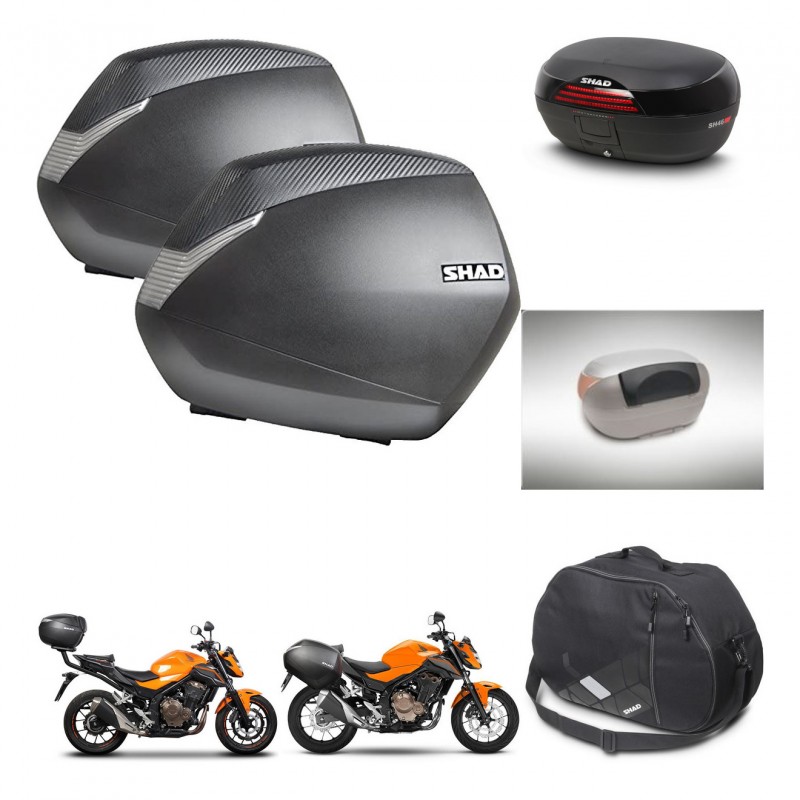 SHAD Baul SH46 + soporte montaje maletas SH36 accesorios 45 L KIT-459593