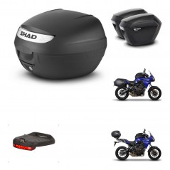 SHAD Maletas sh23 + soporte montaje baul SH26 accesorios KIT-459601