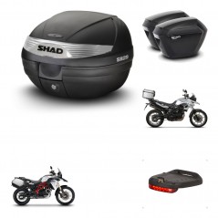 SHAD Maletas sh23 + soporte montaje baul SH29 accesorios KIT-459667