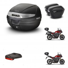 SHAD Maletas sh23 + soporte montaje baul SH29 accesorios KIT-459669