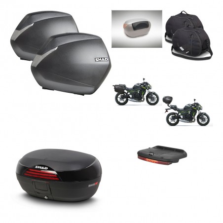 SHAD Baul SH46 + soporte montaje maletas SH36 accesorios 45 L KIT-459673