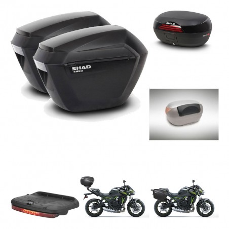 SHAD Baul SH46 + soporte montaje maletas sh23 accesorios 45 L KIT-459674