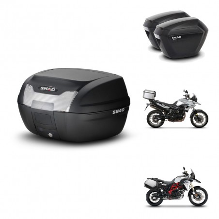 SHAD Maletas sh23 + soporte montaje baul SH40 KIT-459694
