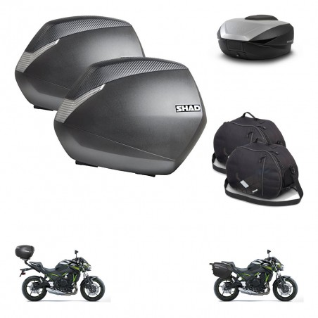 SHAD Baul SH59 + soporte montaje maletas SH36 accesorios 59L KIT-459748
