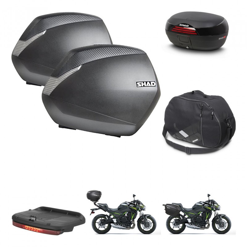 SHAD Baul SH46 + soporte montaje maletas SH36 accesorios 45 L KIT-459843