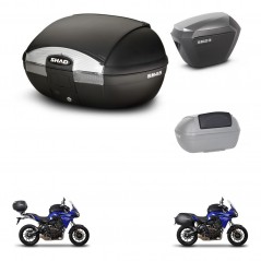 SHAD SH23 alu suitcases + mounting bracket SH45 trunk accessories KIT-459875