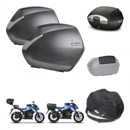 SHAD Baul SH45 + soporte montaje maletas SH36 accesorios KIT-459892
