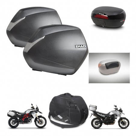 SHAD Baul SH46 + soporte montaje maletas SH36 accesorios 45 L KIT-459930