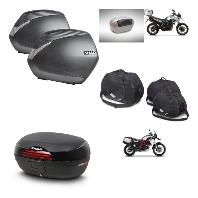 SHAD Baul SH46 + soporte montaje maletas SH36 accesorios 45 L KIT-459931