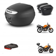 SHAD Maletas sh23 + soporte montaje baul SH26 accesorios KIT-459995