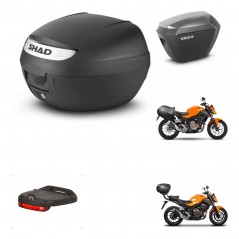 SHAD Maletas sh23 alu + soporte montaje baul SH26 accesorios KIT-459996