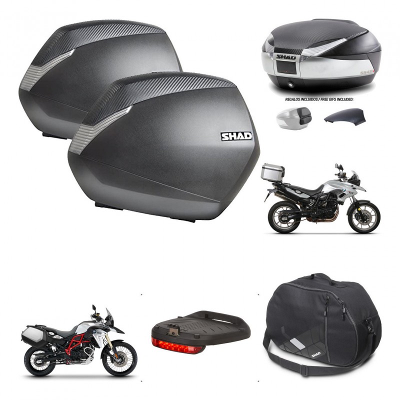 SHAD Trunk SH48 backrest cover + mounting bracket SH36 suitcases accessories KIT-459999