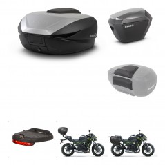 SHAD SH23 alu suitcases + mounting bracket SH59 trunk accessories 59L KIT-460102