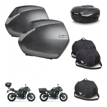 SHAD Baul SH58 + soporte montaje maletas SH36 accesorios KIT-460116