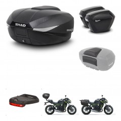 SHAD SH23 suitcases + mounting bracket SH58 trunk accessories KIT-460128