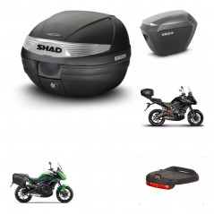 SHAD Maletas sh23 alu + soporte montaje baul SH29 accesorios KIT-460141