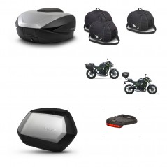 SHAD SH35 PREMIUM suitcases + mounting bracket SH59 trunk accessories 59L KIT-460179
