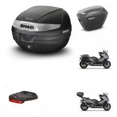 SHAD Maletas sh23 alu + soporte montaje baul SH29 accesorios KIT-460202