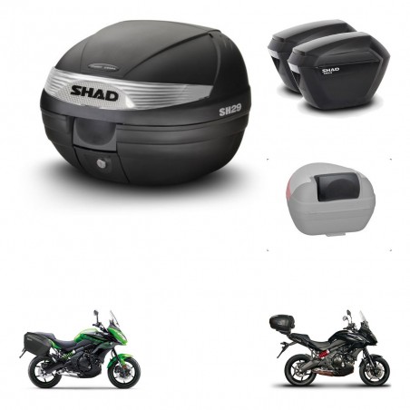 SHAD Maletas sh23 + soporte montaje baul SH29 accesorios KIT-460264