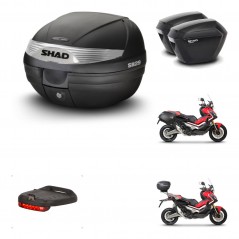 SHAD Maletas sh23 + soporte montaje baul SH29 accesorios KIT-460273