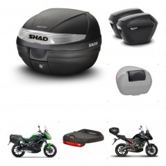 SHAD SH23 suitcases + mounting bracket SH29 trunk accessories KIT-460283