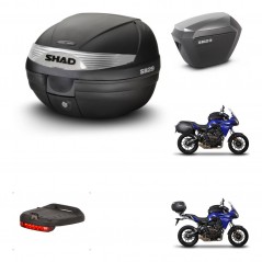 SHAD Maletas sh23 alu + soporte montaje baul SH29 accesorios KIT-460324