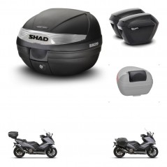 SHAD SH23 suitcases + mounting bracket SH29 trunk accessories KIT-460331