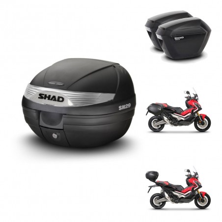 SHAD Maletas sh23 + soporte montaje baul SH29 KIT-460406