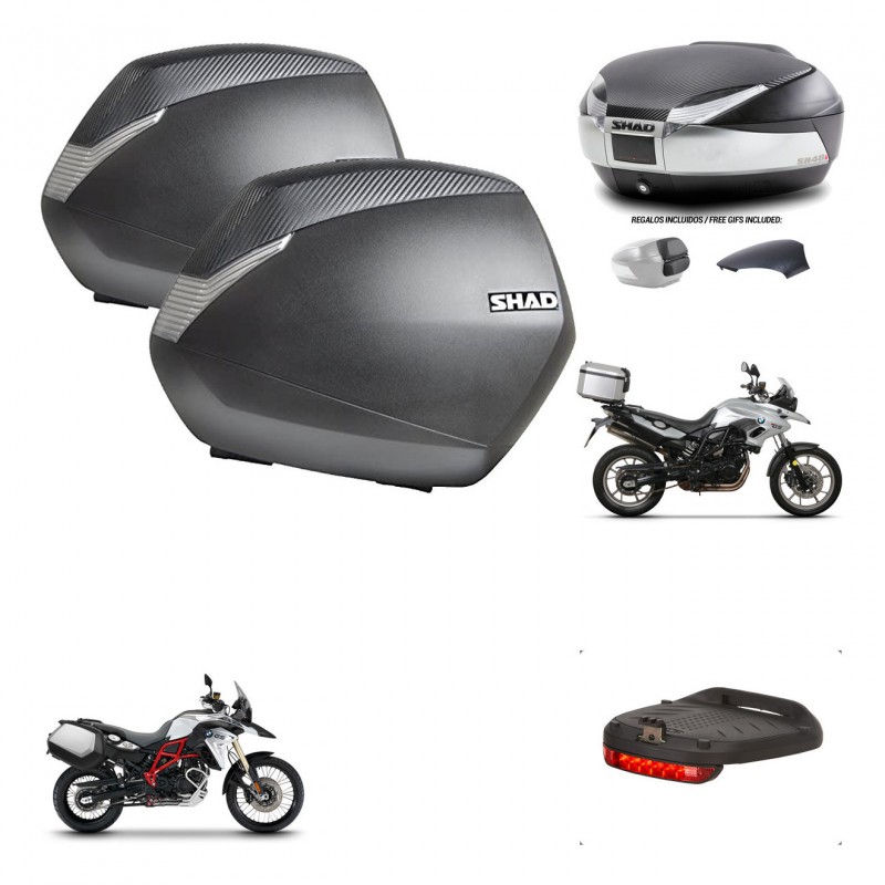 SHAD Trunk SH48 backrest cover + mounting bracket SH36 suitcases accessories KIT-460418