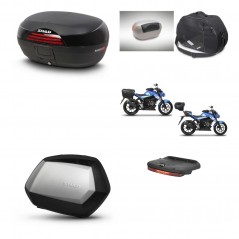 SHAD SH35 PREMIUM suitcases + mounting bracket SH46 trunk accessories 45 L KIT-460467