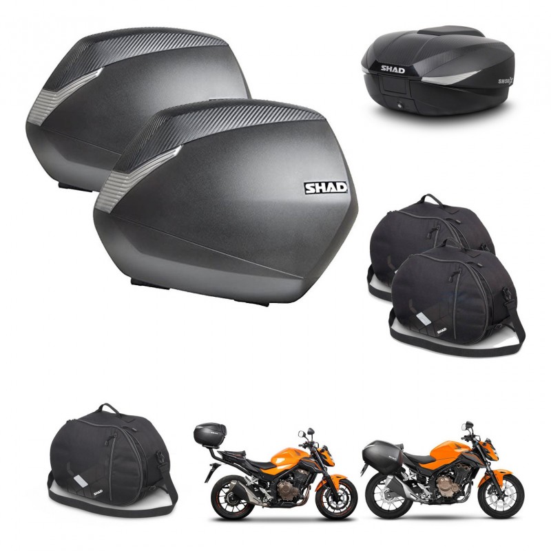 SHAD Baul SH58 + soporte montaje maletas SH36 accesorios KIT-460578