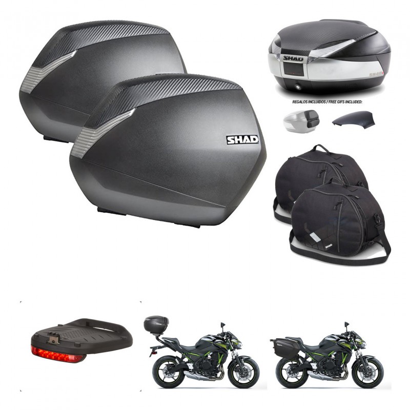 SHAD Trunk SH48 backrest cover + mounting bracket SH36 suitcases accessories KIT-460592