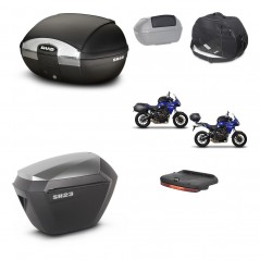 SHAD Maletas sh23 alu + soporte montaje baul SH45 accesorios KIT-460597