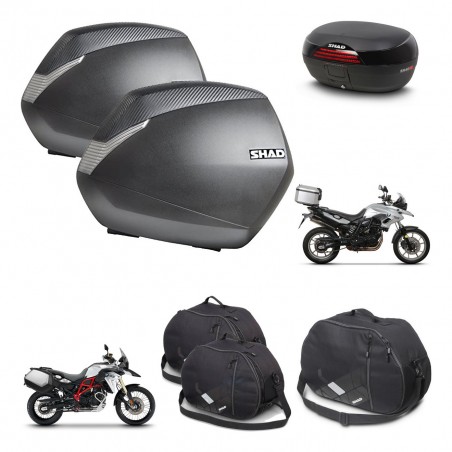 SHAD Baul SH46 + soporte montaje maletas SH36 accesorios 45 L KIT-460608