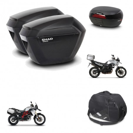 SHAD Baul SH46 + soporte montaje maletas sh23 accesorios 45 L KIT-460609