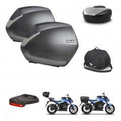 SHAD SH59 trunk + mounting bracket SH36 suitcases accessories 59L KIT-460624