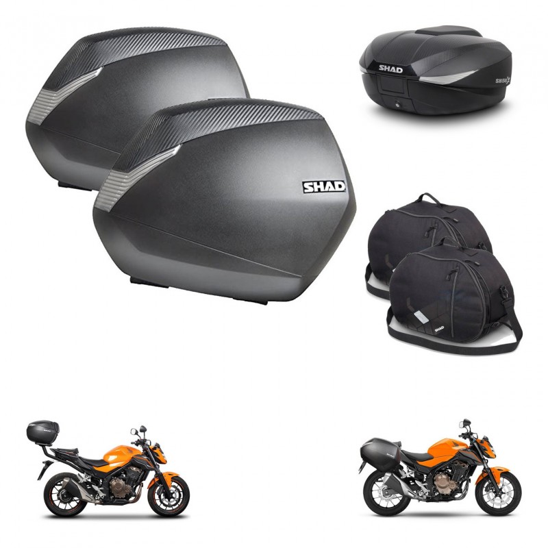 SHAD Baul SH58 + soporte montaje maletas SH36 accesorios KIT-460635
