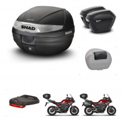 SHAD SH23 suitcases + mounting bracket SH29 trunk accessories KIT-460662