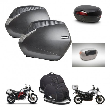 SHAD Baul SH46 + soporte montaje maletas SH36 accesorios 45 L KIT-460665