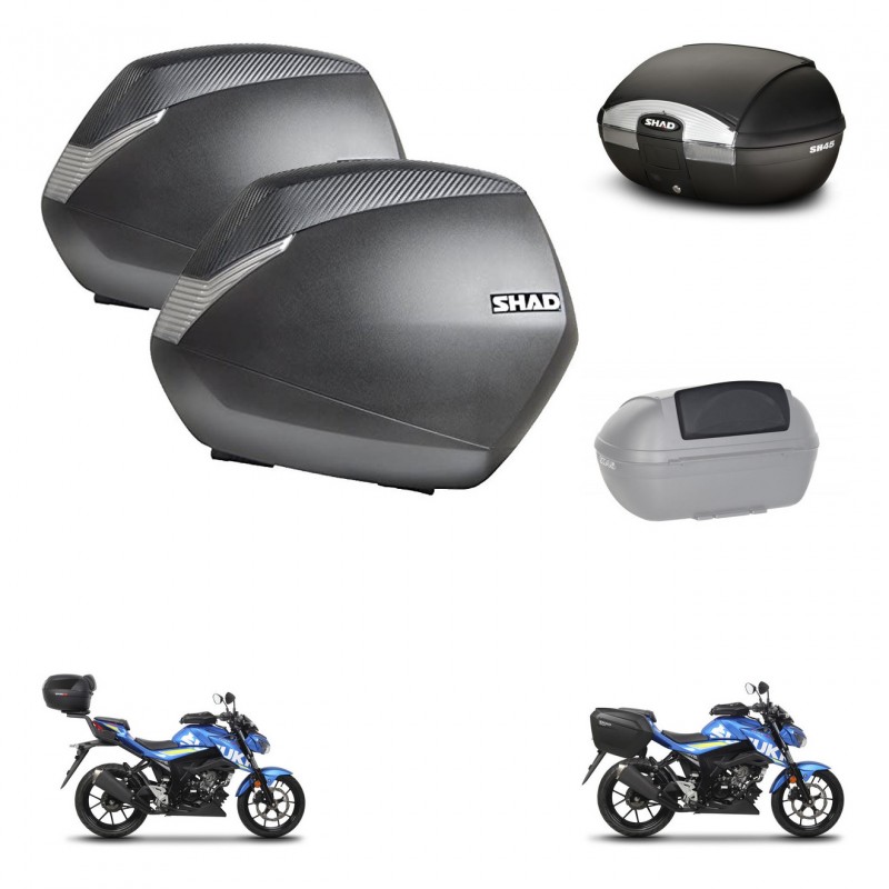 SHAD Baul SH45 + soporte montaje maletas SH36 accesorios KIT-460759