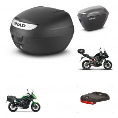 SHAD Maletas sh23 alu + soporte montaje baul SH26 accesorios KIT-460778