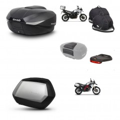 SHAD Maletas SH35 PREMIUM + soporte montaje baul SH58 accesorios KIT-460795