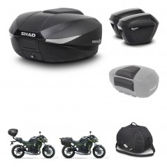 SHAD SH23 suitcases + mounting bracket SH58 trunk accessories KIT-460799