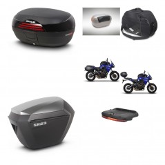 SHAD SH23 alu suitcases + mounting bracket SH46 trunk accessories 45 L KIT-460803